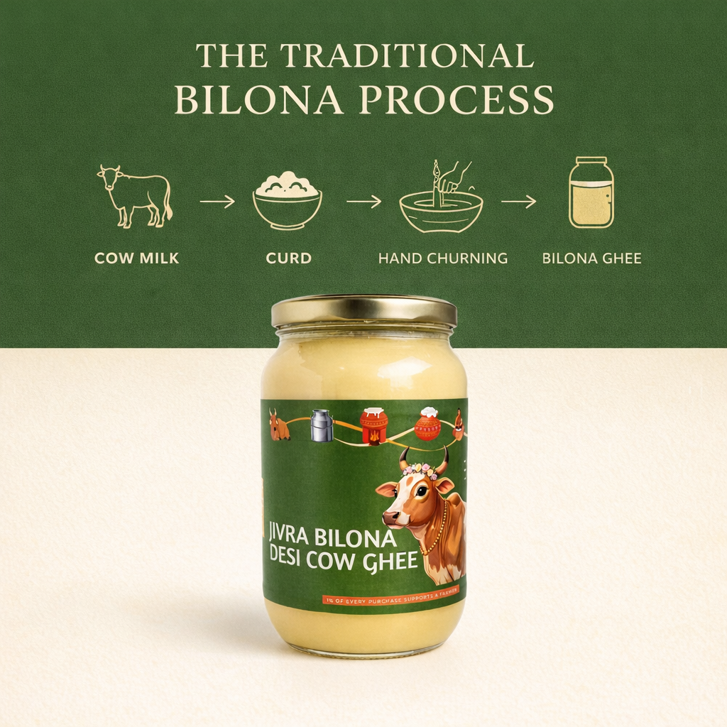 Jivra Bilona Desi Cow Ghee