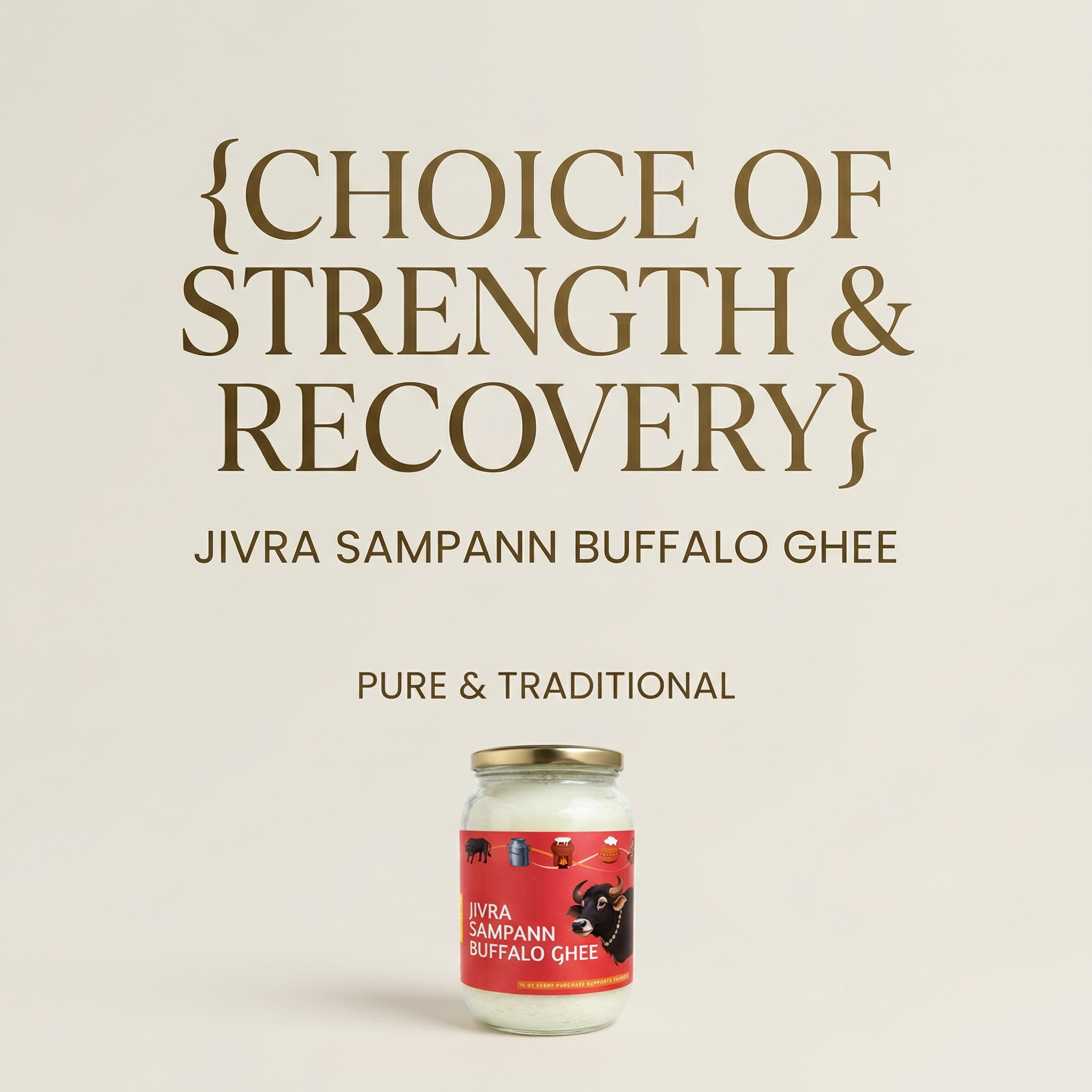 Jivra Sampann Buffalo Ghee