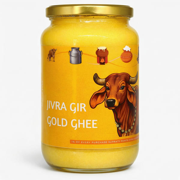 Gir Cow Bilona Ghee Online | Premium Traditional Ghee – House of Jivra