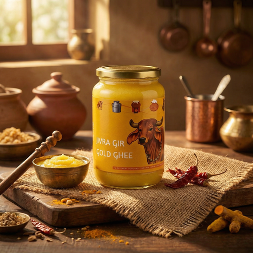 Gir Cow Bilona Ghee Online | Premium Traditional Ghee – House of Jivra