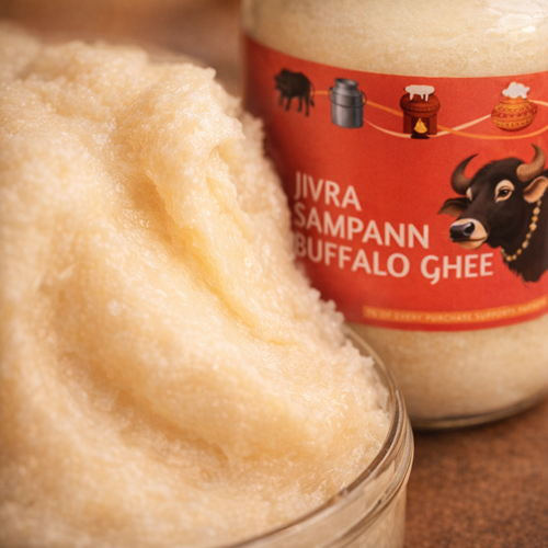 House of Jivra Buffalo Milk Ghee – Thick & Rich Traditional Ghee | High Aroma | Pure Handmade