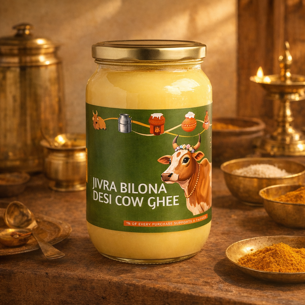 Jivra Bilona Desi Cow Ghee