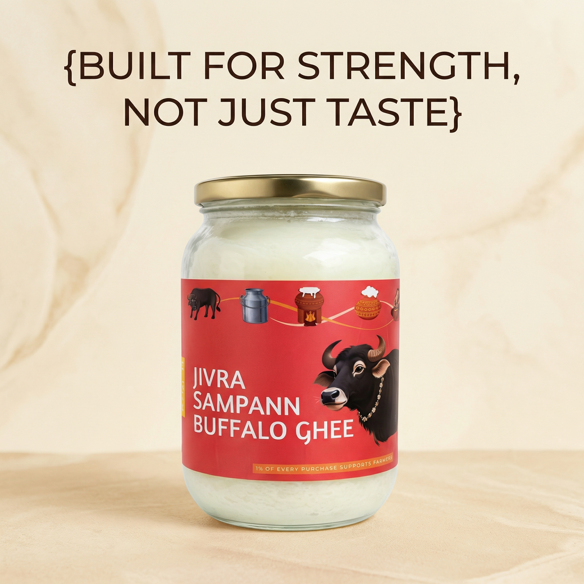 Jivra Sampann Buffalo Ghee